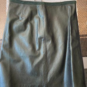 Leather Pencil Skirt